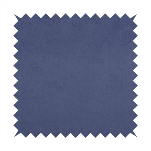 Alpha Plain Durable Velvet Brushed Cotton Effect Upholstery Fabric Purple Colour CTR-2730