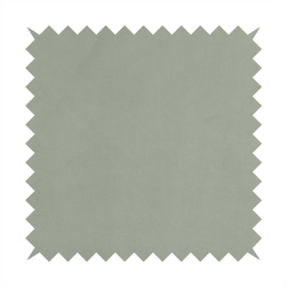 Alpha Plain Durable Velvet Brushed Cotton Effect Upholstery Fabric Silver Colour CTR-2732