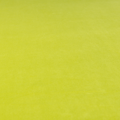 Alpha Plain Durable Velvet Brushed Cotton Effect Upholstery Fabric Green Colour CTR-2739 - Roman Blinds