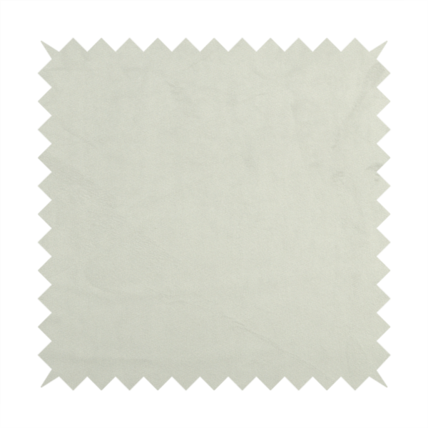 Alpha Plain Durable Velvet Brushed Cotton Effect Upholstery Fabric Silver Colour CTR-2740 - Roman Blinds
