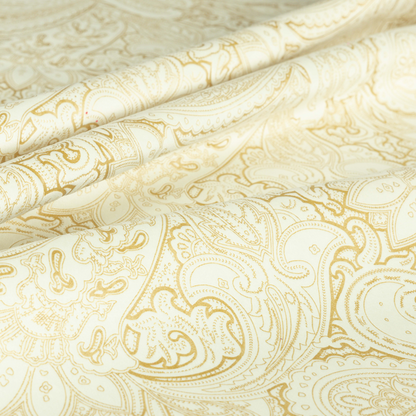 Athena Laser Cut Pattern Soft Velveteen White Velvet Upholstery Curtains Fabric CTR-2743 - Roman Blinds