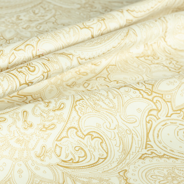 Athena Laser Cut Pattern Soft Velveteen White Velvet Upholstery Curtains Fabric CTR-2743 - Made To Measure Curtains