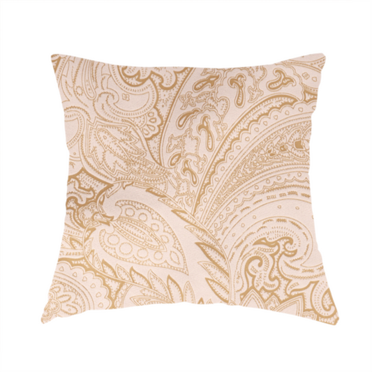 Athena Laser Cut Pattern Soft Velveteen Pink Velvet Upholstery Curtains Fabric CTR-2746 - Handmade Cushions