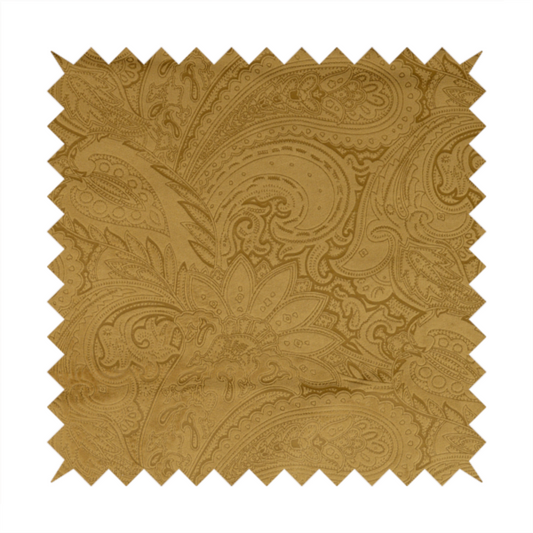 Athena Laser Cut Pattern Soft Velveteen Gold Velvet Upholstery Curtains Fabric CTR-2750