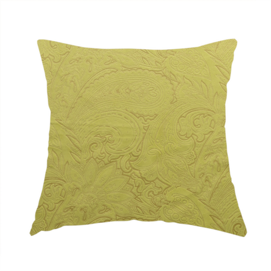 Athena Laser Cut Pattern Soft Velveteen Green Velvet Upholstery Curtains Fabric CTR-2761 - Handmade Cushions