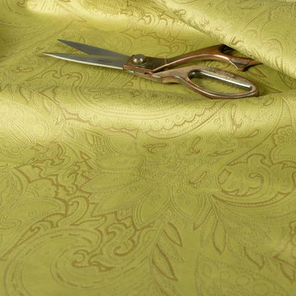 Athena Laser Cut Pattern Soft Velveteen Green Velvet Upholstery Curtains Fabric CTR-2761 - Made To Measure Curtains