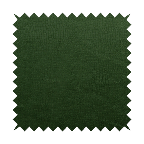 Crocodile Pattern Soft Faux Suede Green Upholstery Fabric CTR-2784 - Made To Measure Curtains