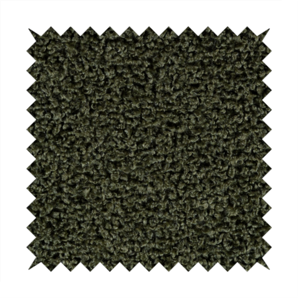 Willow Boucle Material Green Colour Upholstery Fabric CTR-2796 - Made To Measure Curtains