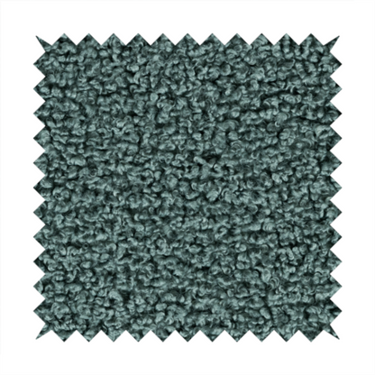 Willow Boucle Material Aqua Blue Colour Upholstery Fabric CTR-2797 - Made To Measure Curtains