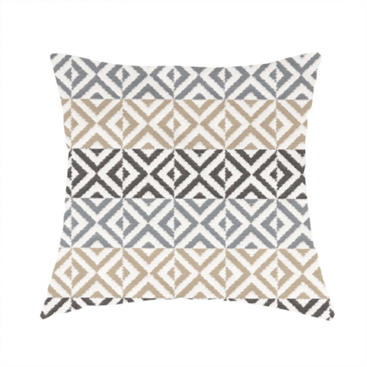 Himalaya Geometric Pattern Outdoor Fabric CTR-2800 - Handmade Cushions