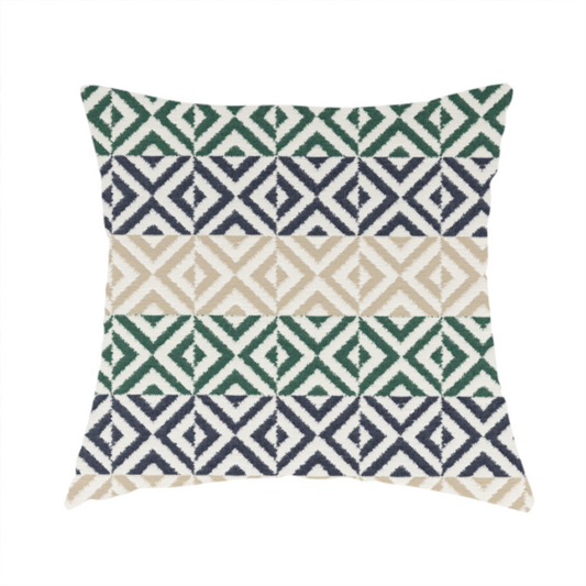 Himalaya Geometric Pattern Outdoor Fabric CTR-2804 - Handmade Cushions