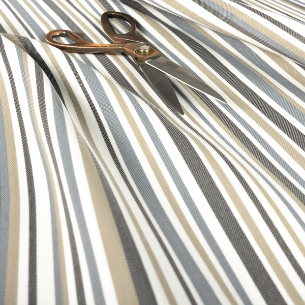 Maldives Striped Pattern Outdoor Fabric CTR-2806 - Made To Measure Curtains