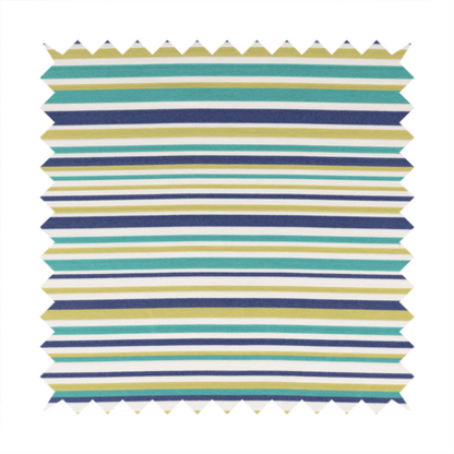 Maldives Striped Pattern Outdoor Fabric CTR-2809 - Roman Blinds