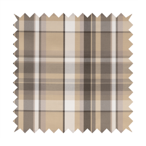 Oban Tartan Pattern Outdoor Fabric CTR-2811 - Made To Measure Curtains