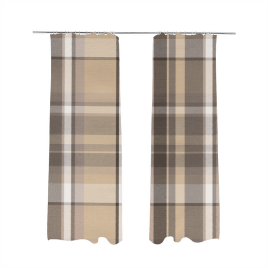 Oban Tartan Pattern Outdoor Fabric CTR-2811 - Made To Measure Curtains