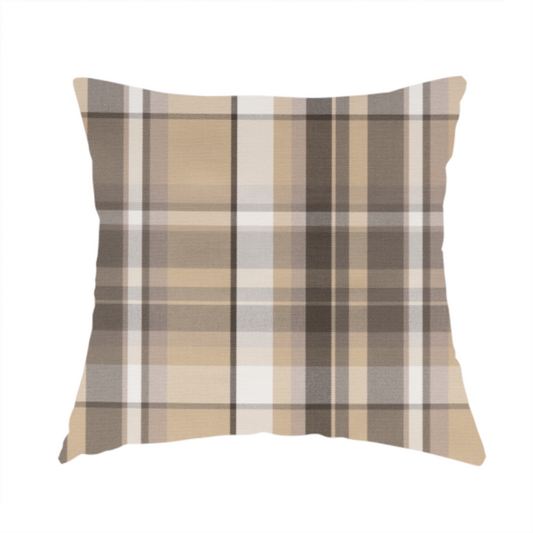 Oban Tartan Pattern Outdoor Fabric CTR-2811 - Handmade Cushions