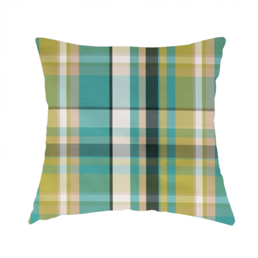 Oban Tartan Pattern Outdoor Fabric CTR-2812 - Handmade Cushions