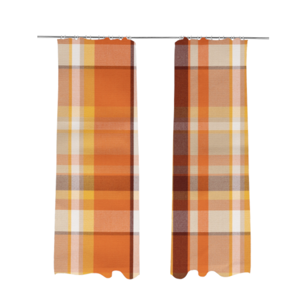 Oban Tartan Pattern Outdoor Fabric CTR-2813 - Made To Measure Curtains