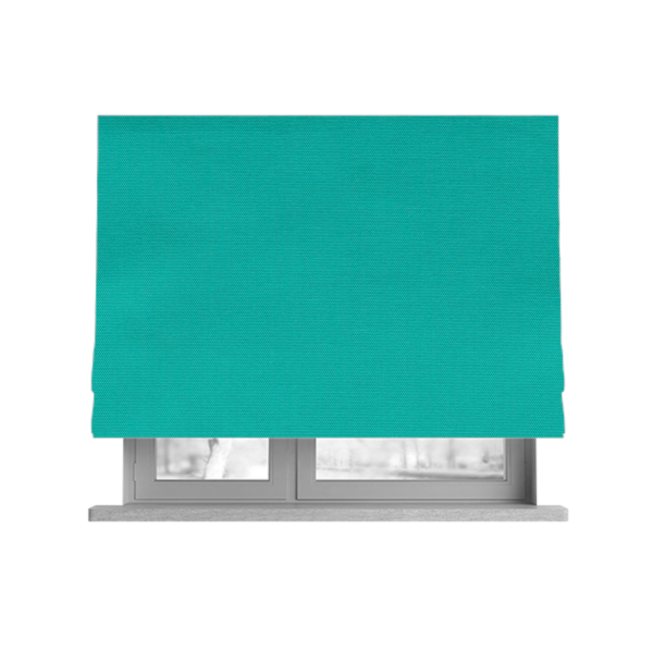 Colarado Plain Teal Colour Outdoor Fabric CTR-2821 - Roman Blinds