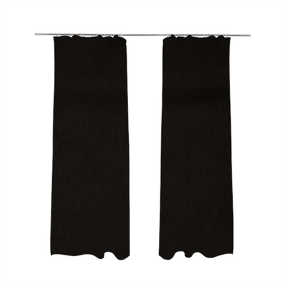 Columbo Plain Black Colour Outdoor Fabric CTR-2847 - Made To Measure Curtains