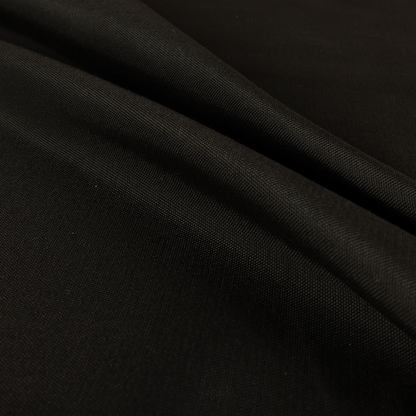 Columbo Plain Black Colour Outdoor Fabric CTR-2847 - Roman Blinds