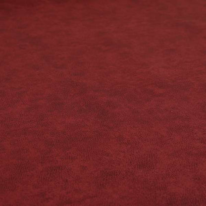 Elkhart Collection Soft Thick Durable Faux Suede Fabric In Red Colour Upholstery Fabric CTR-293 - Handmade Cushions