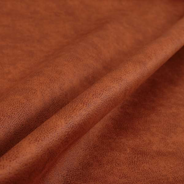 Elkhart Collection Soft Thick Durable Faux Suede Fabric In Orange Colour Upholstery Fabric CTR-294 - Roman Blinds