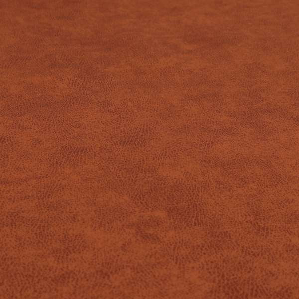 Elkhart Collection Soft Thick Durable Faux Suede Fabric In Orange Colour Upholstery Fabric CTR-294 - Roman Blinds