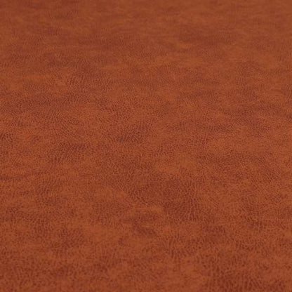 Elkhart Collection Soft Thick Durable Faux Suede Fabric In Orange Colour Upholstery Fabric CTR-294 - Roman Blinds