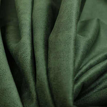 Elkhart Collection Soft Thick Durable Faux Suede Fabric In Green Colour Upholstery Fabric CTR-295 - Handmade Cushions