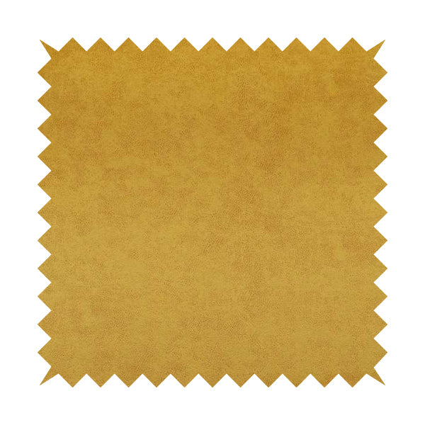 Elkhart Collection Soft Thick Durable Faux Suede Fabric In Yellow Colour Upholstery Fabric CTR-296 - Roman Blinds