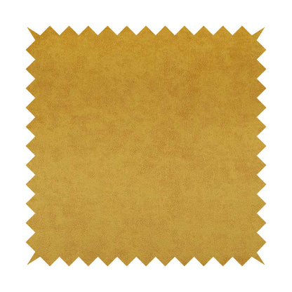 Elkhart Collection Soft Thick Durable Faux Suede Fabric In Yellow Colour Upholstery Fabric CTR-296 - Roman Blinds