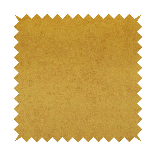 Elkhart Collection Soft Thick Durable Faux Suede Fabric In Yellow Colour Upholstery Fabric CTR-296 - Handmade Cushions