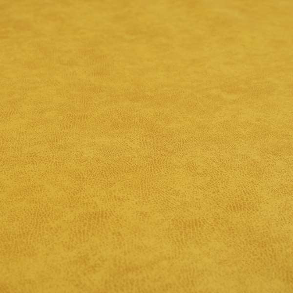 Elkhart Collection Soft Thick Durable Faux Suede Fabric In Yellow Colour Upholstery Fabric CTR-296