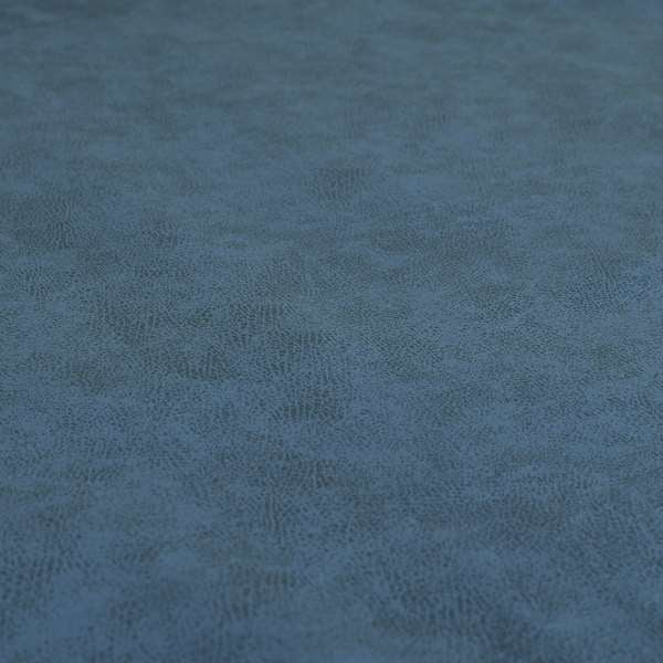 Elkhart Collection Soft Thick Durable Faux Suede Fabric In Blue Colour Upholstery Fabric CTR-297