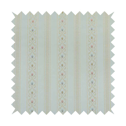 Saliha Regency Stripes Pattern Fabric Azure Collection Fabrics CTR-31