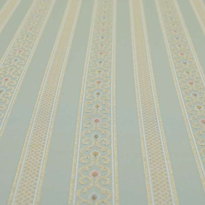 Saliha Regency Stripes Pattern Fabric Azure Collection Fabrics CTR-31
