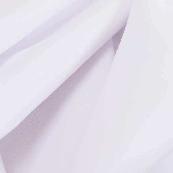 Playtime Plain Cotton Fabrics Collection White Colour Water Repellent Upholstery Fabric CTR-313 - Handmade Cushions