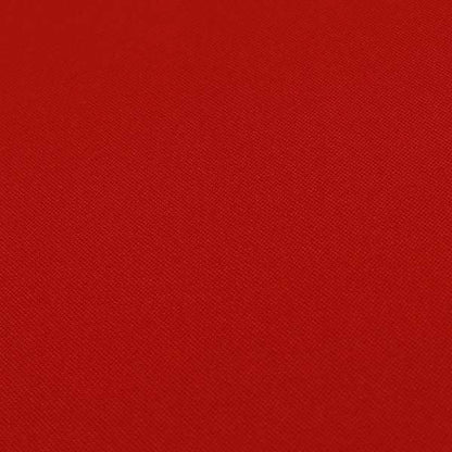 Playtime Plain Cotton Fabrics Collection Red Colour Water Repellent Upholstery Fabric CTR-314 - Made To Measure Curtains