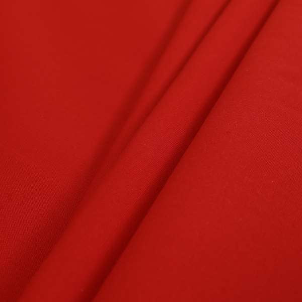 Playtime Plain Cotton Fabrics Collection Red Colour Water Repellent Upholstery Fabric CTR-314 - Handmade Cushions