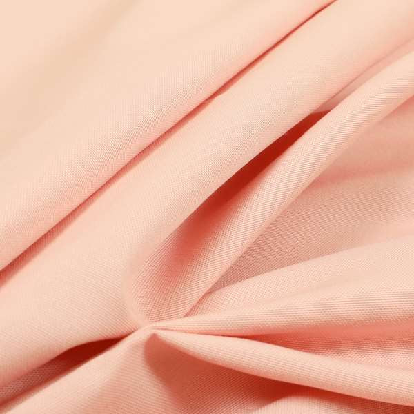 Playtime Plain Cotton Fabrics Collection Baby Pink Colour Water Repellent Upholstery Fabric CTR-315 - Made To Measure Curtains