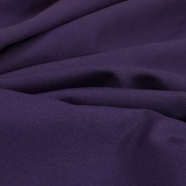 Playtime Plain Cotton Fabrics Collection Purple Colour Water Repellent Upholstery Fabric CTR-317 - Roman Blinds