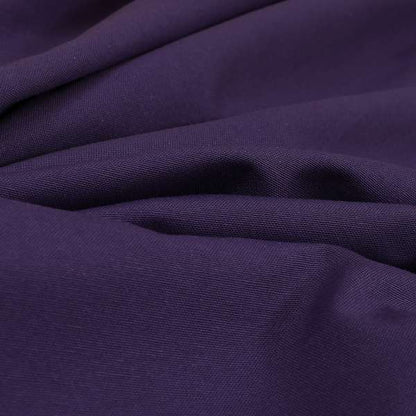 Playtime Plain Cotton Fabrics Collection Purple Colour Water Repellent Upholstery Fabric CTR-317 - Made To Measure Curtains