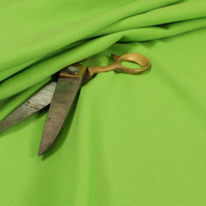 Playtime Plain Cotton Fabrics Collection Green Colour Water Repellent Upholstery Fabric CTR-318 - Roman Blinds