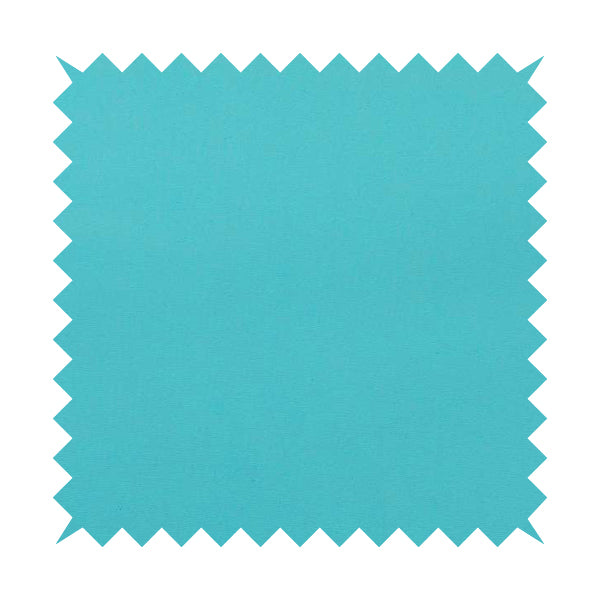 Playtime Plain Cotton Fabrics Collection Teal Blue Colour Water Repellent Upholstery Fabric CTR-319 - Handmade Cushions