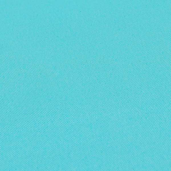 Playtime Plain Cotton Fabrics Collection Teal Blue Colour Water Repellent Upholstery Fabric CTR-319 - Made To Measure Curtains