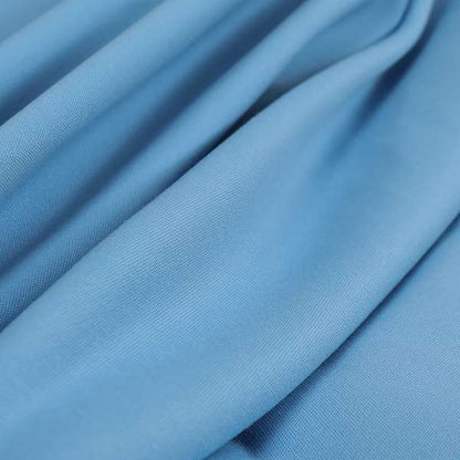 Playtime Plain Cotton Fabrics Collection Blue Colour Water Repellent Upholstery Fabric CTR-320 - Roman Blinds