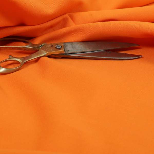 Playtime Plain Cotton Fabrics Collection Orange Colour Water Repellent Upholstery Fabric CTR-321