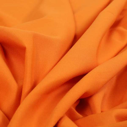 Playtime Plain Cotton Fabrics Collection Orange Colour Water Repellent Upholstery Fabric CTR-321 - Roman Blinds