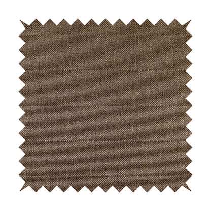 Astro Textured Basket Weave Plain Brown Bronze Colour Upholstery Fabric CTR-40 - Roman Blinds